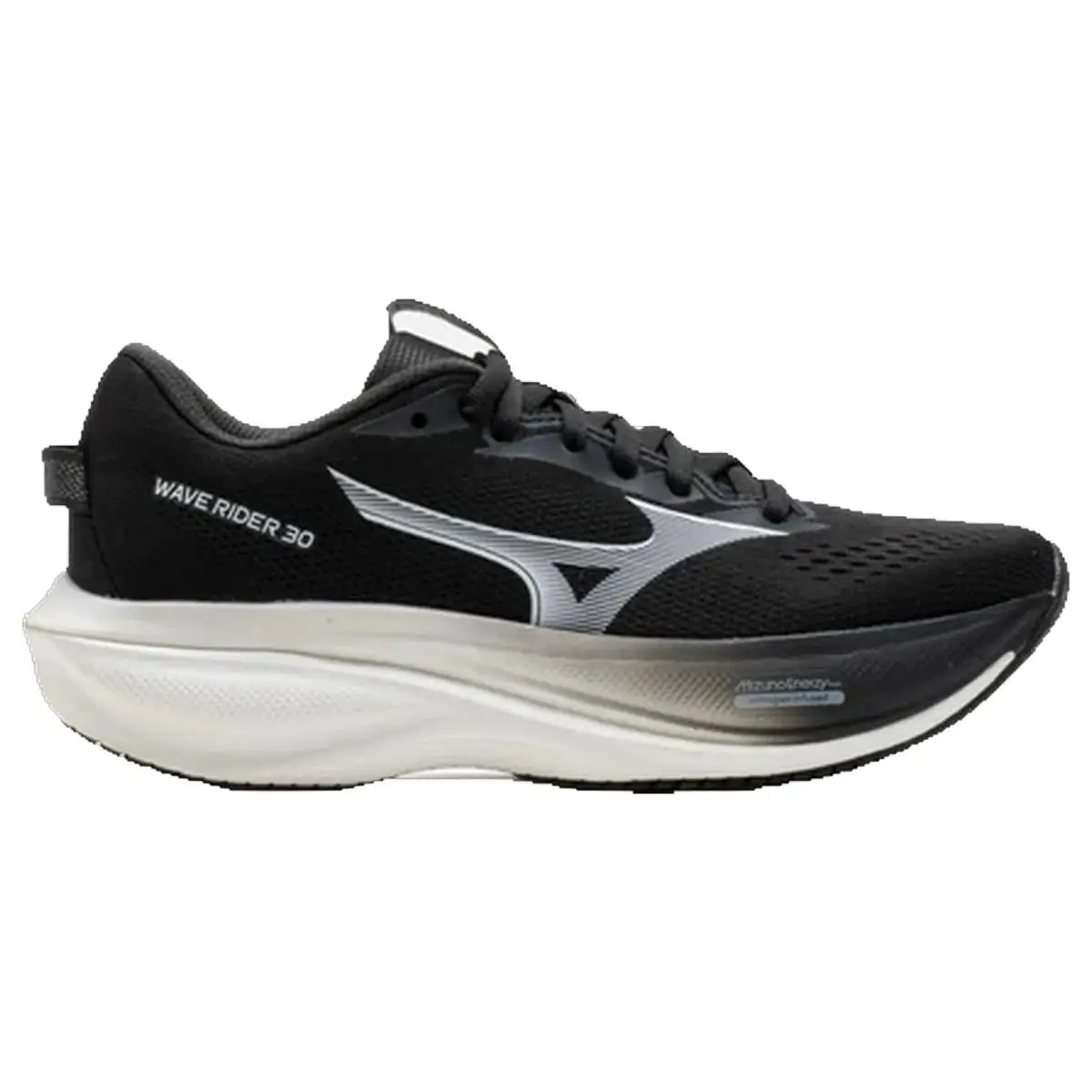 Mizuno shoes - Mizuno Wave Rider 30 Wide - 411623BS00 - Black Sand/White 6
