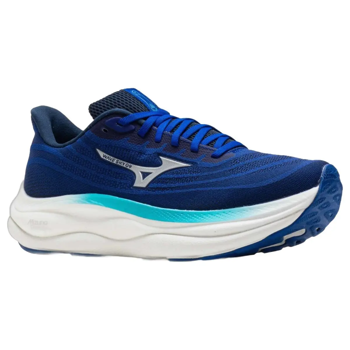 Mizuno shoes - Mizuno Wave Sky 9 - Wave Sky - 4115339S73 - Deep Abyss/Silver 3