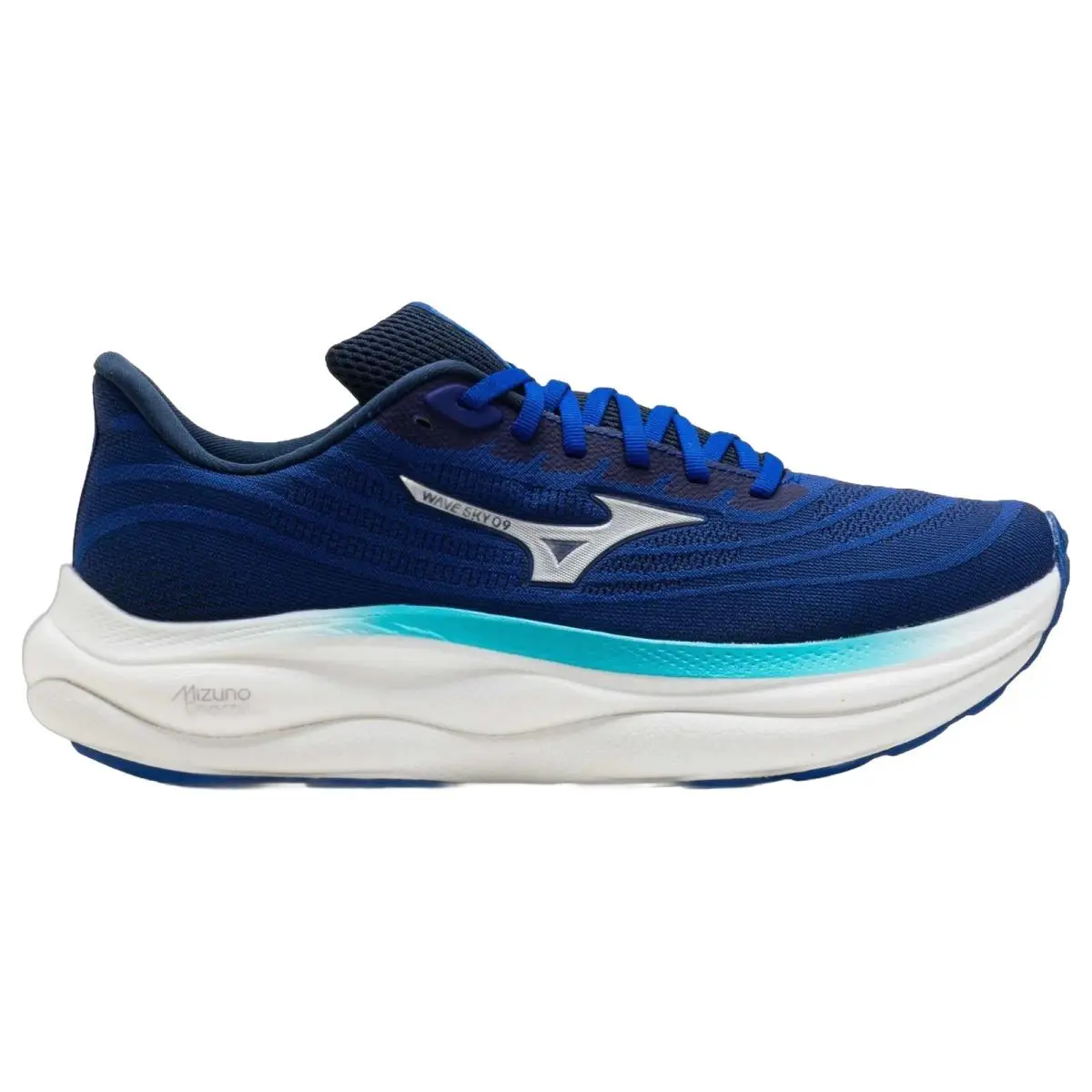 Mizuno shoes - Mizuno Wave Sky 9 - Wave Sky - 4115339S73 - Deep Abyss/Silver 6