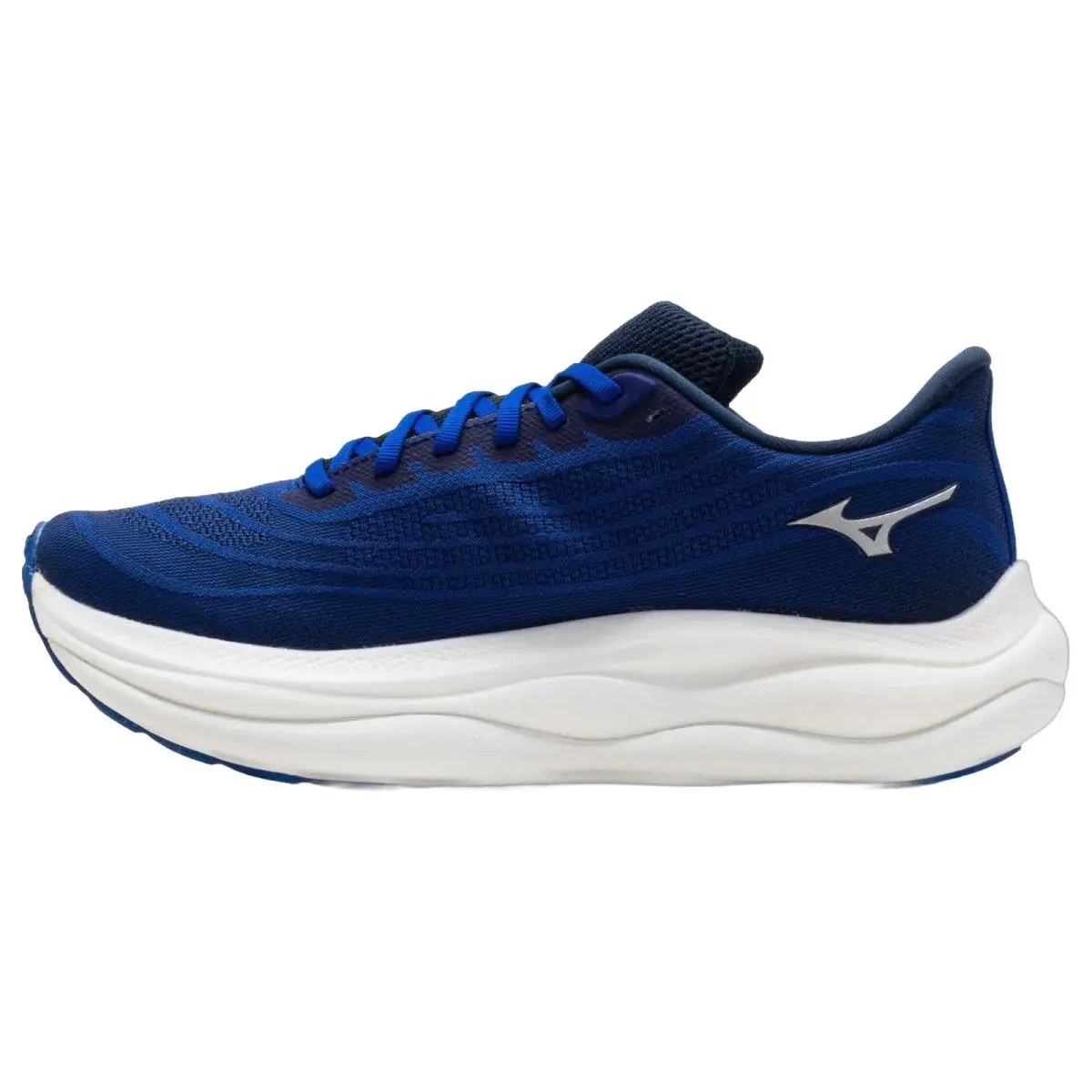 Mizuno shoes - Mizuno Wave Sky 9 - Wave Sky - 4115339S73 - Deep Abyss/Silver 7