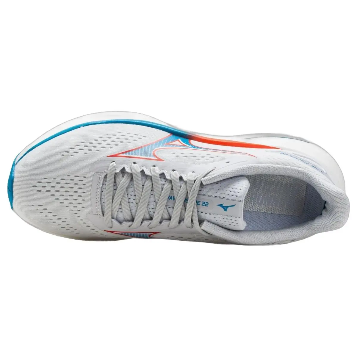Mizuno shoes - Mizuno Wave Inspire 22 - Wave Inspire - 4115577NBJ - Cloudscape/Blue Jewel 1