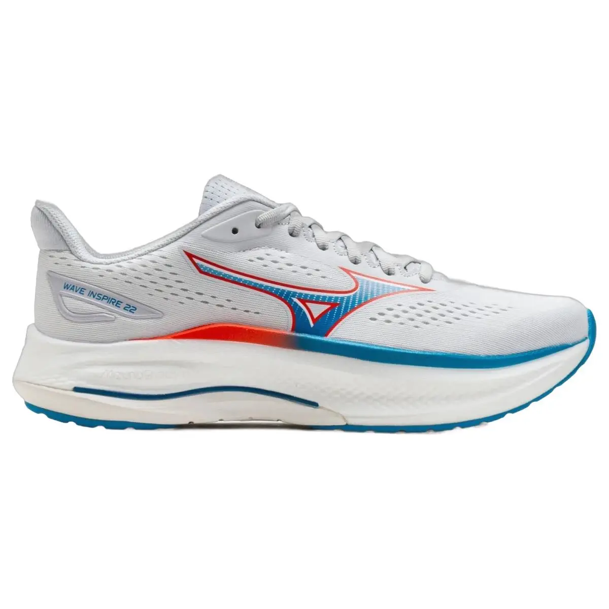 Mizuno shoes - Mizuno Wave Inspire 22 - Wave Inspire - 4115577NBJ - Cloudscape/Blue Jewel 6
