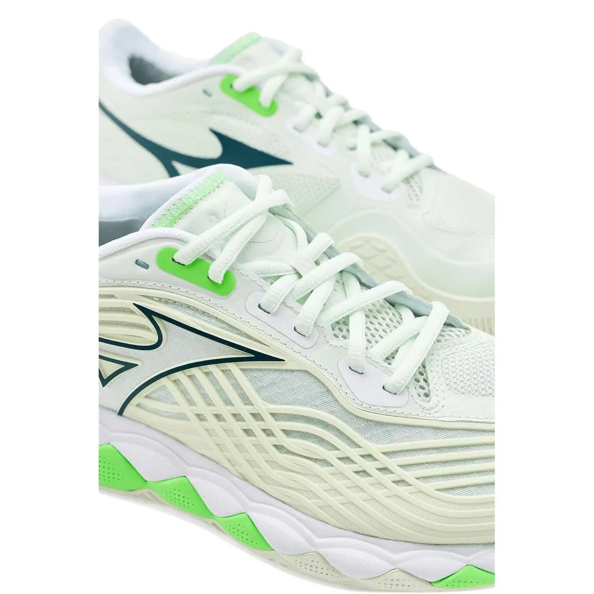 Mizuno shoes - Ice Water/Lighting Yellow 18