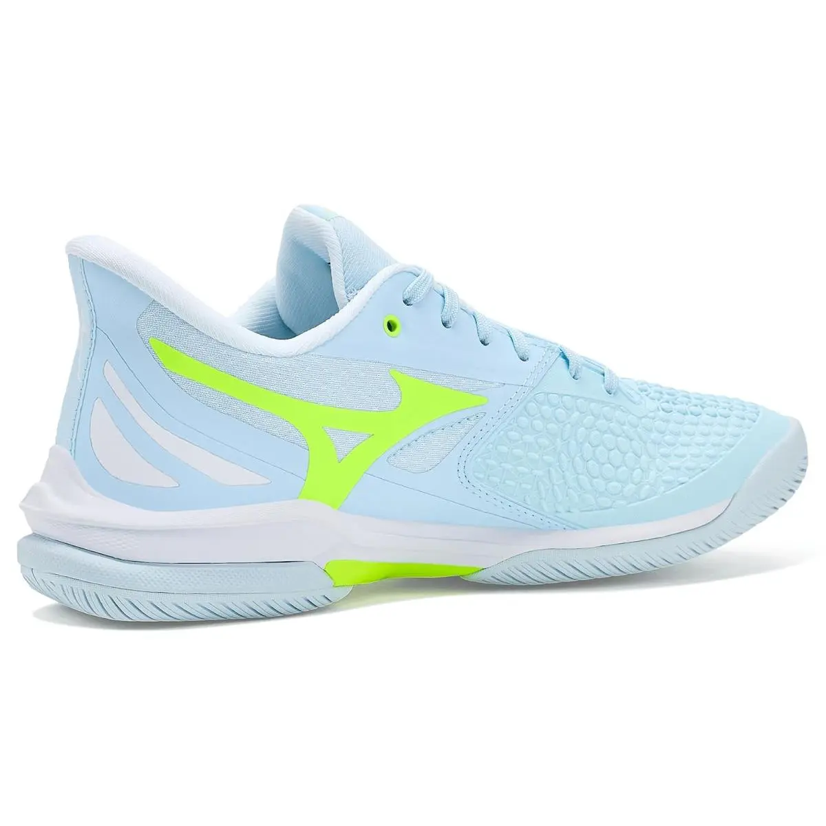 Mizuno shoes - Ice Water/Lighting Yellow 1