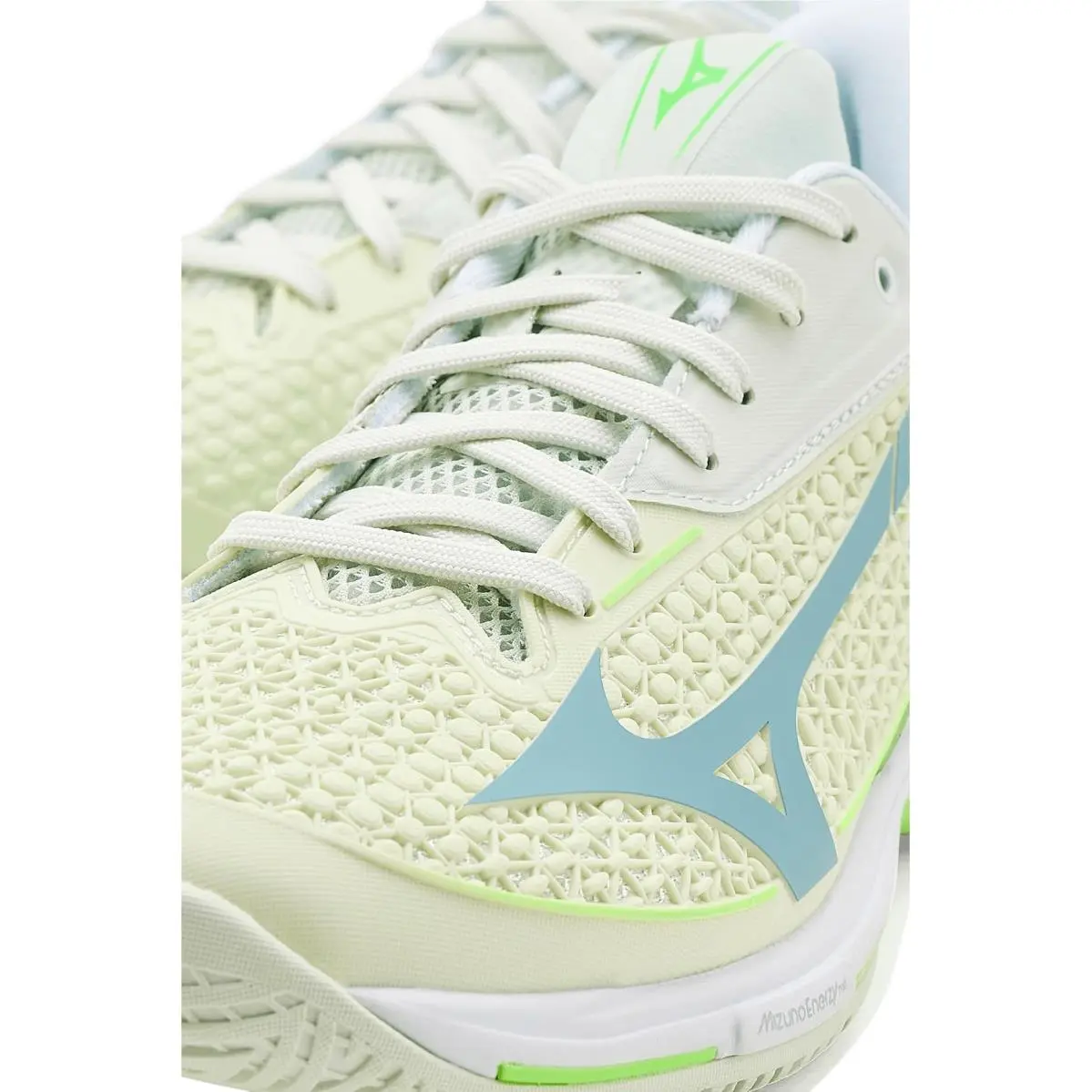 Mizuno shoes - Ice Water/Lighting Yellow 32