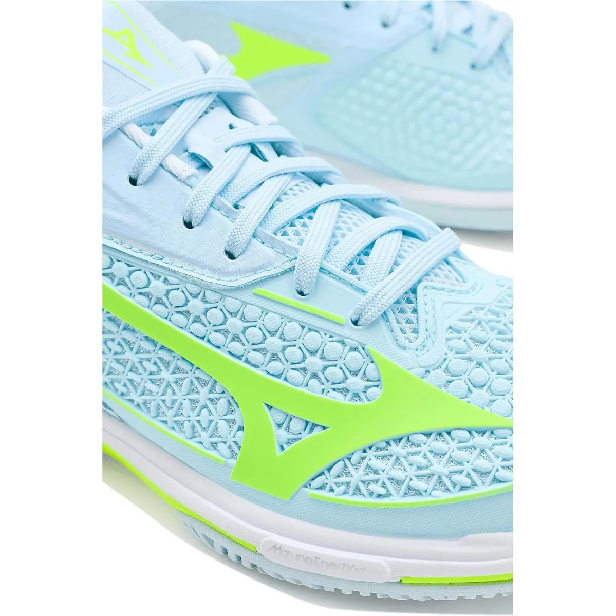 Mizuno shoes - Ice Water/Lighting Yellow 11