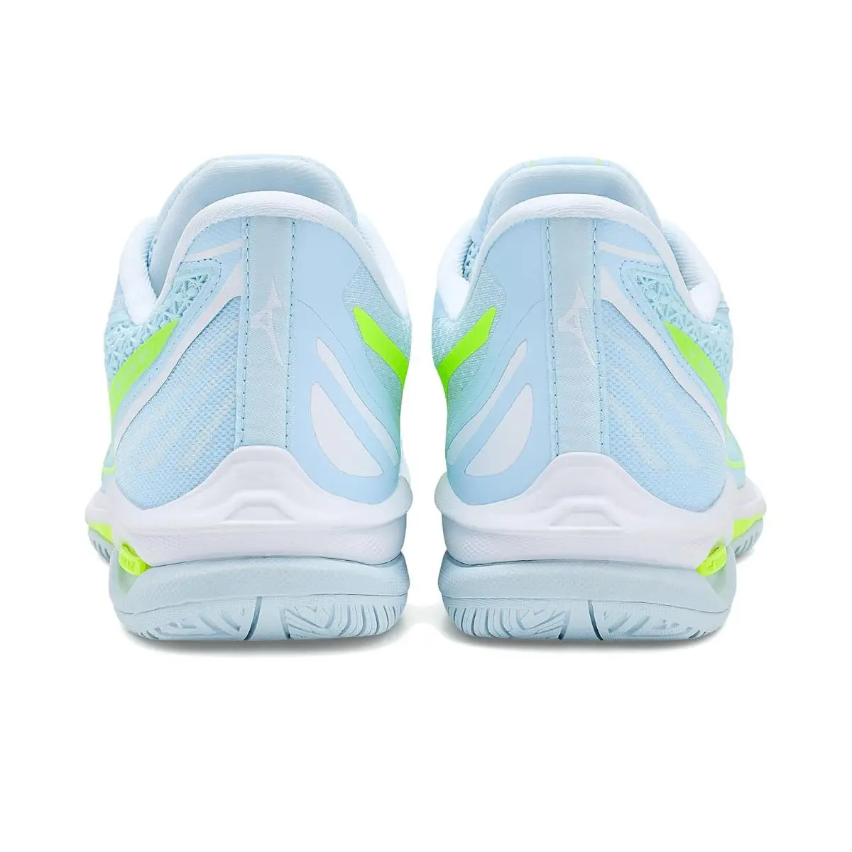 Mizuno shoes - Ice Water/Lighting Yellow 12