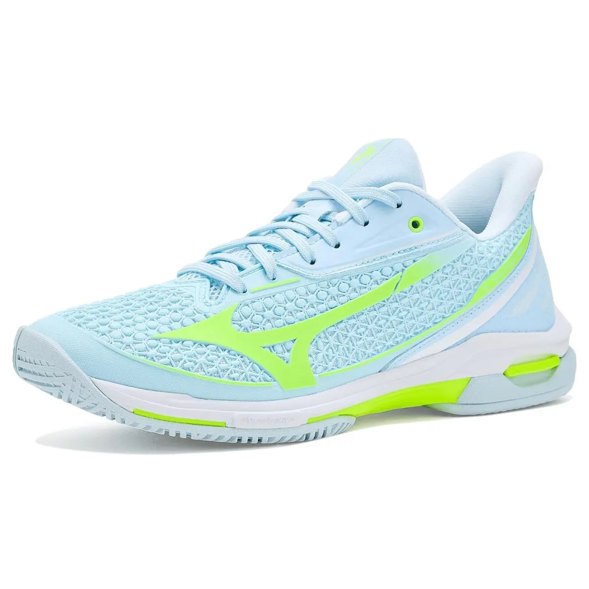 Mizuno shoes - Ice Water/Lighting Yellow 6