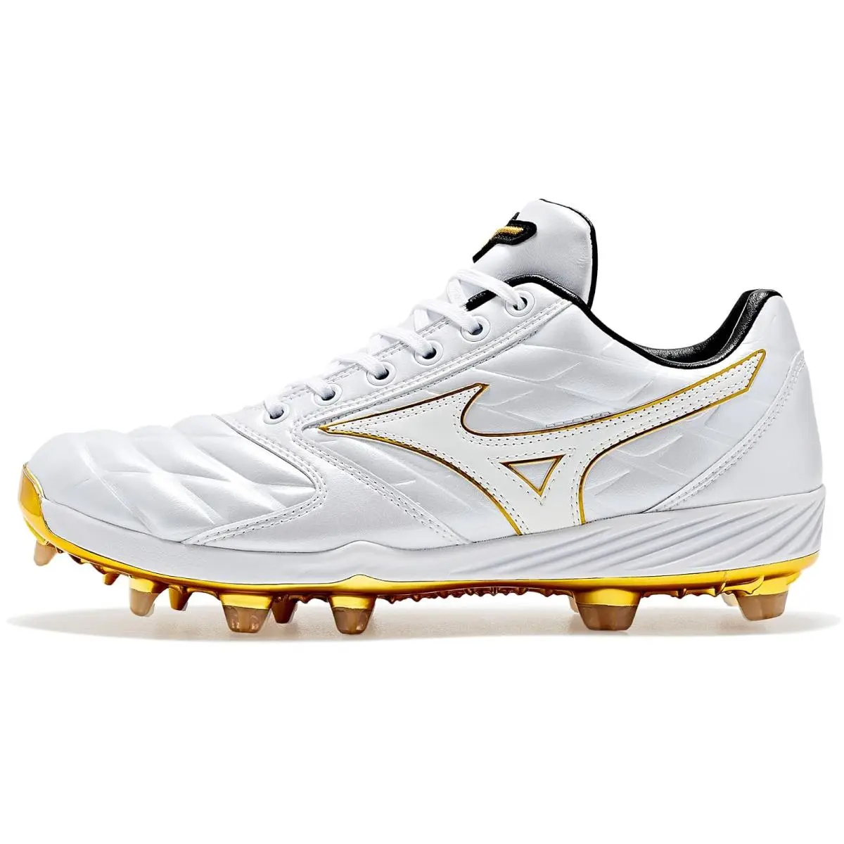 Mizuno shoes - White/Gold 9