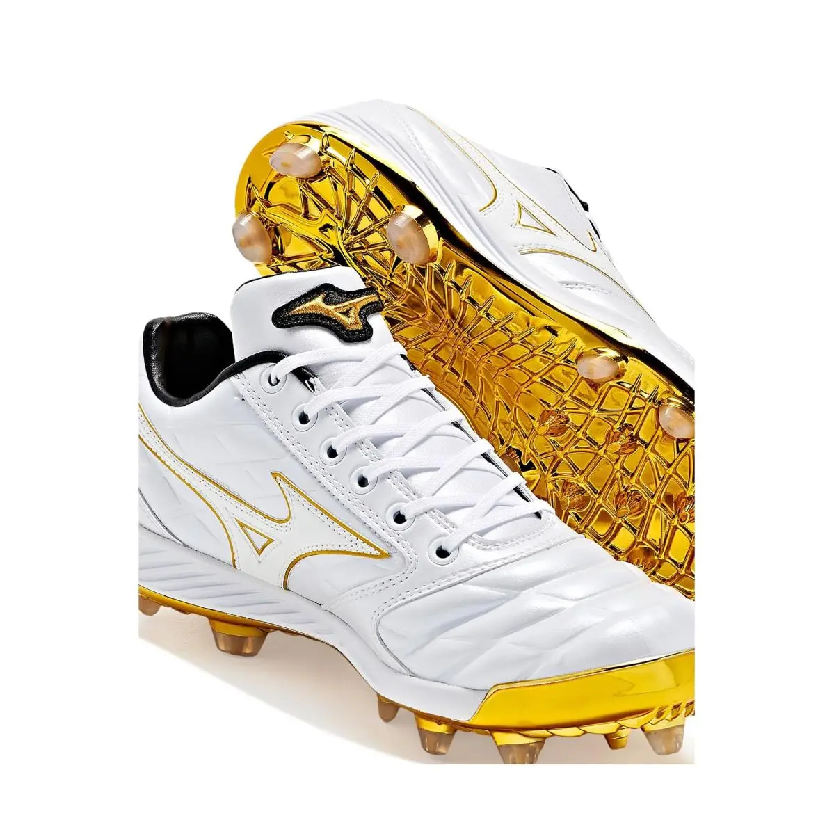 Mizuno shoes - White/Gold 11