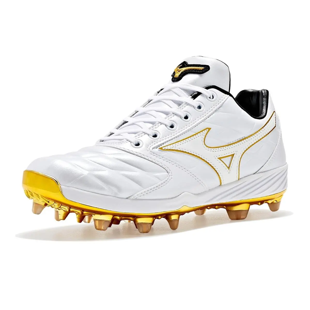 Mizuno shoes - White/Gold 6