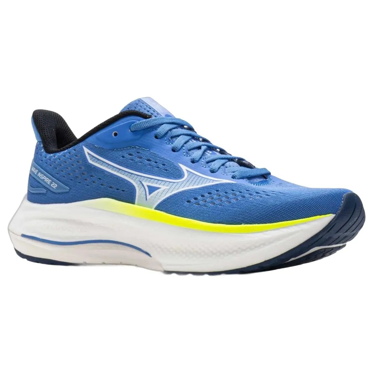 Mizuno shoes - Mizuno Wave Inspire 22 - Wave Inspire - 411558UM00 - Ultramarine/White 10