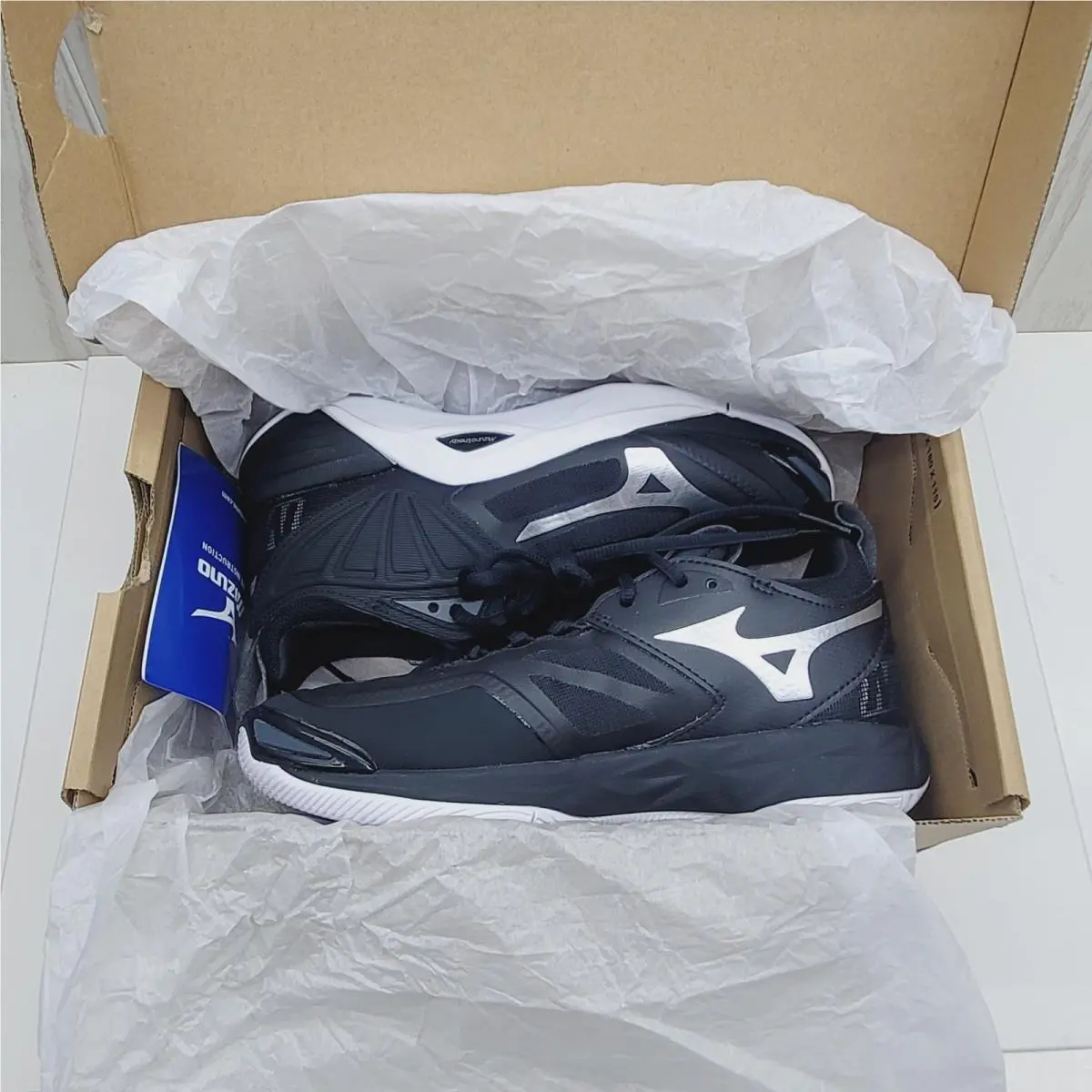 Mizuno shoes - Black (UPC: 889961458460) 8