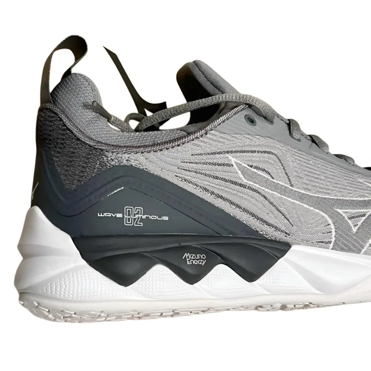 Mizuno shoes - Mizuno Wave Luminous 2 - Wave Luminous - V1GC212005 - Gray, White, Dark Gray 5