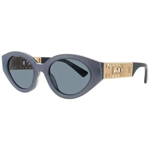 Mos160/S-Mvu/Ir Sunglasses Sun Glasses Mvu 51mm Unisex Azure Blue by Moschino