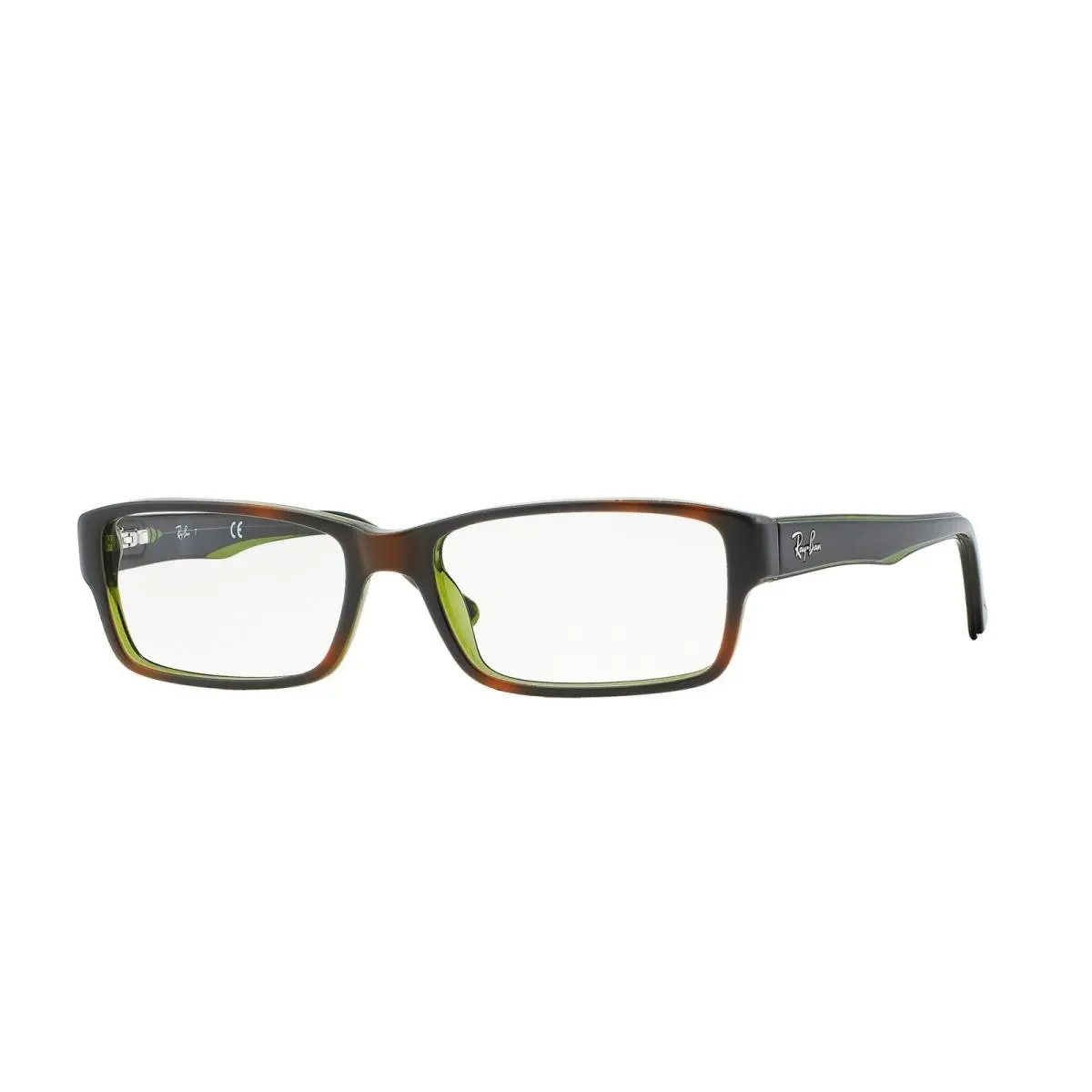 Ray-ban - Mens Acetate Optical Frames in Havanna/crystal Lime by Ray-Ban