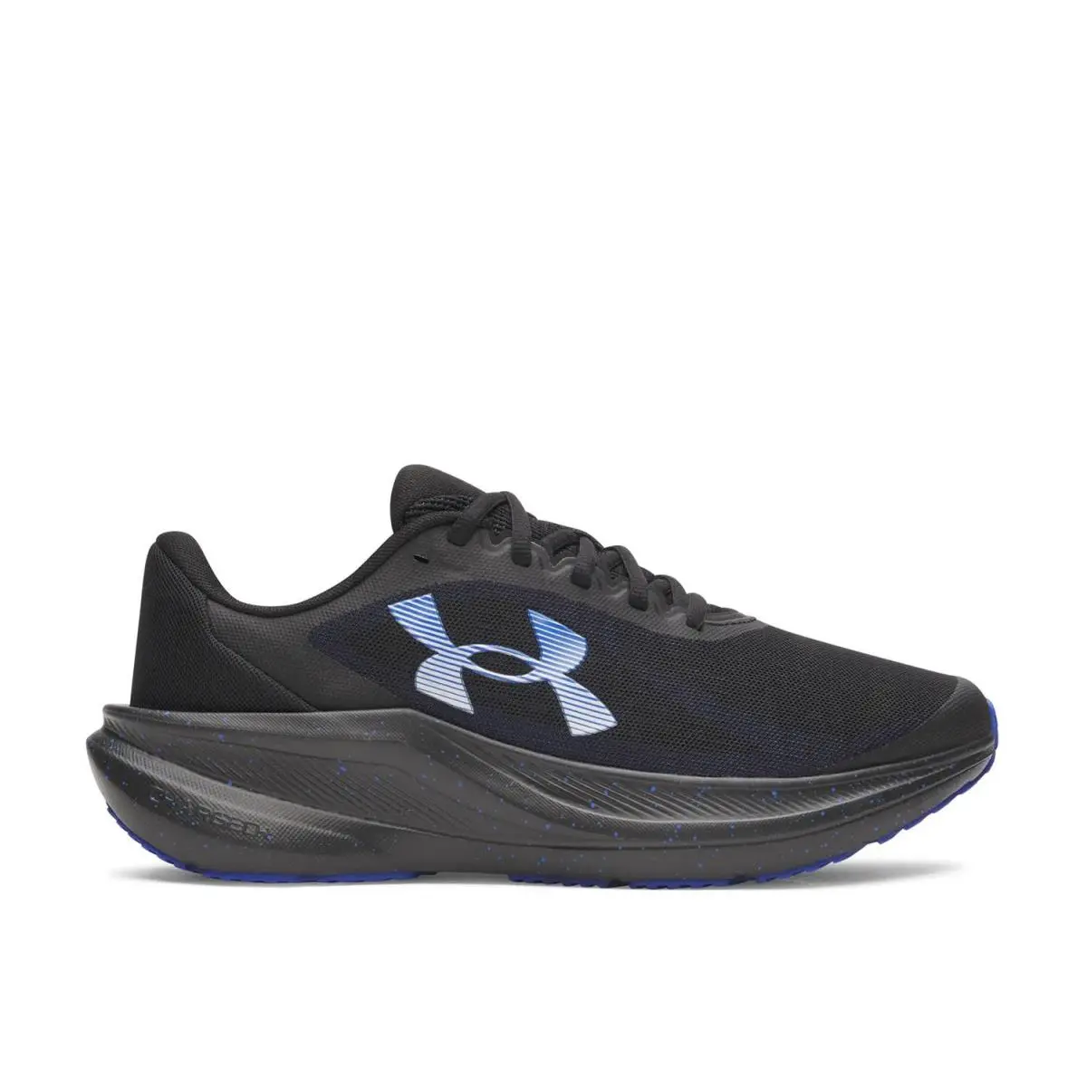 Men`s Athletic Sneakers  Charged+ Chase Running Shoe Black/Blue by Under Armour