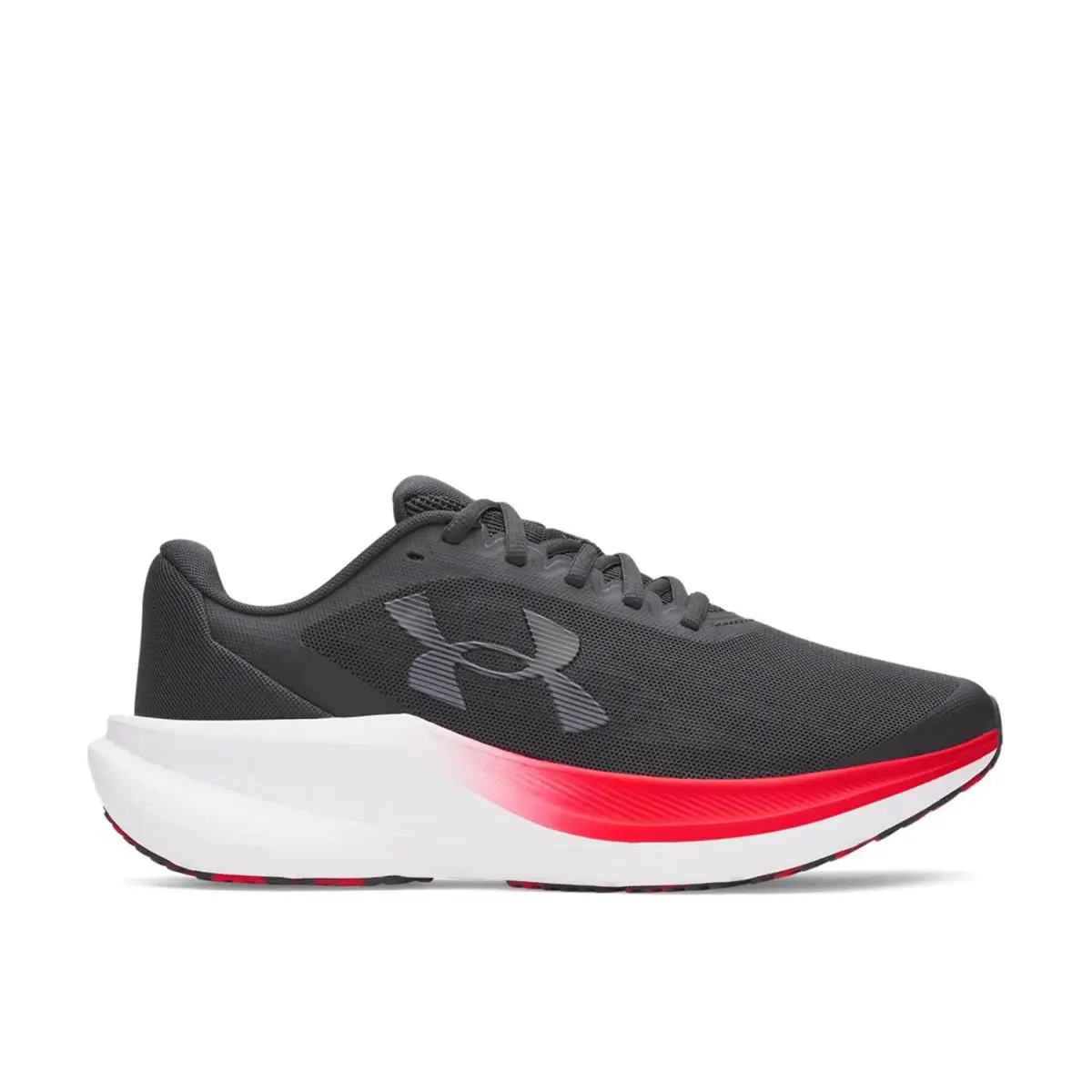 Men`s Athletic Sneakers  Charged+ Chase Running Shoe Grey/Red by Under Armour