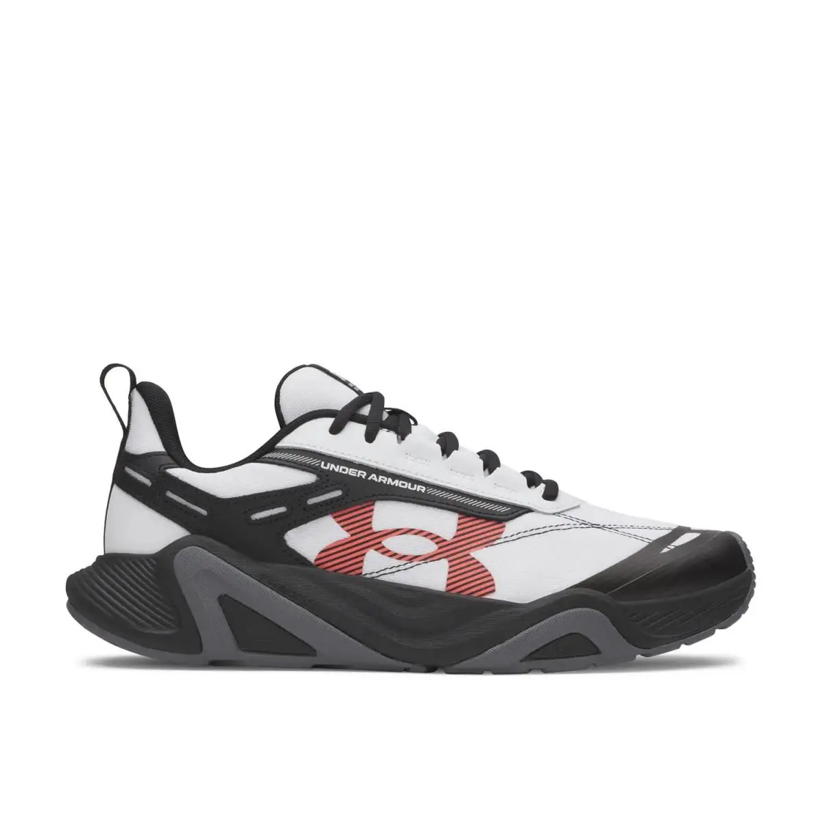 Men`s Athletic Sneakers  Charged Commit TR 5 Training Shoe Off White by Under Armour