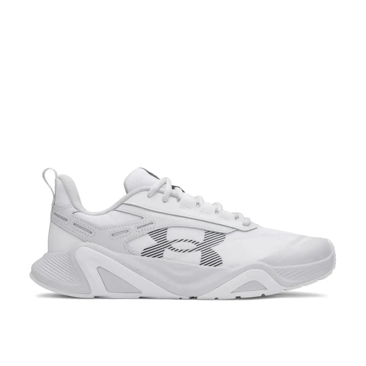 Men`s Athletic Sneakers  Charged Commit TR 5 Training Shoe White by Under Armour