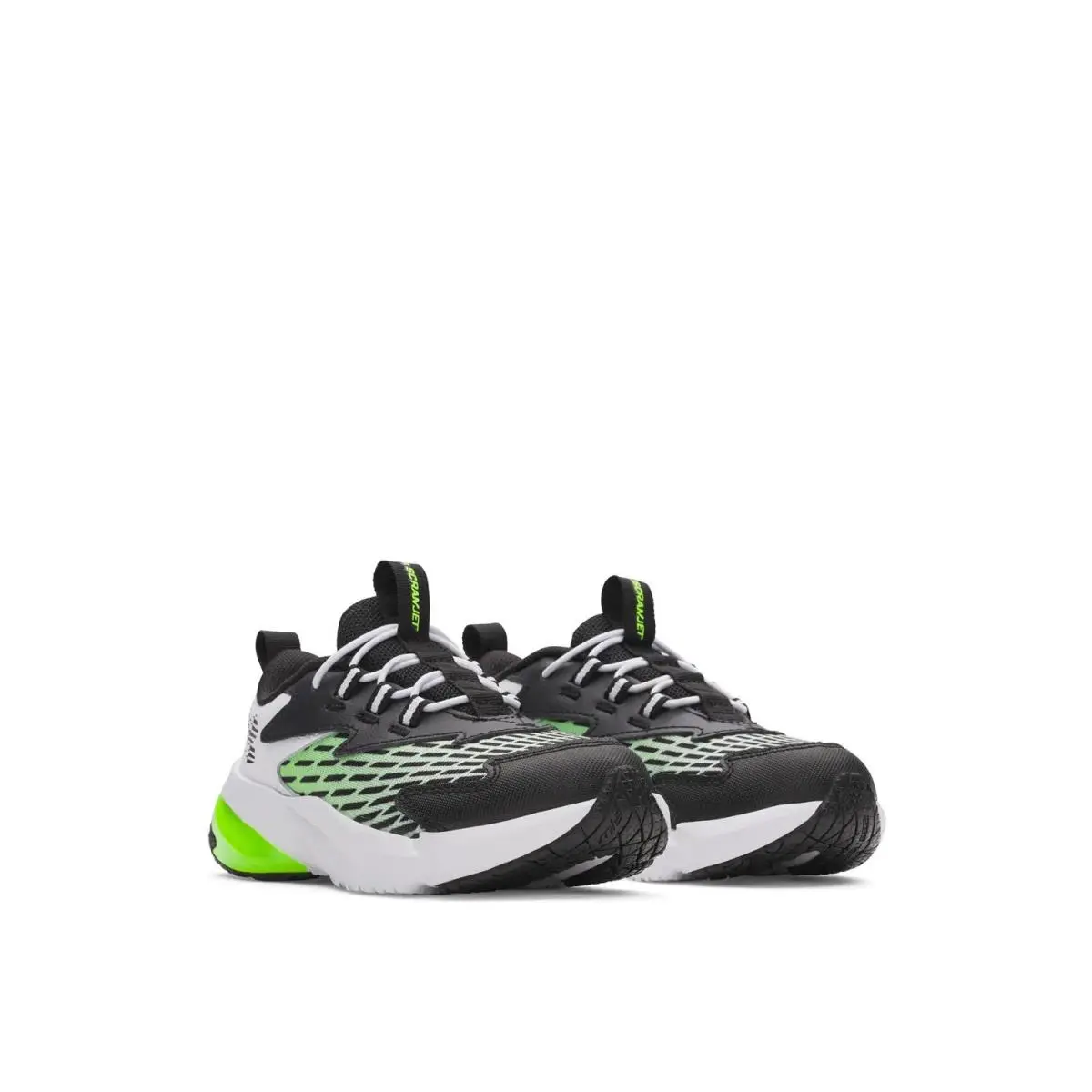 Under Armour shoes - White/Black/Green 1