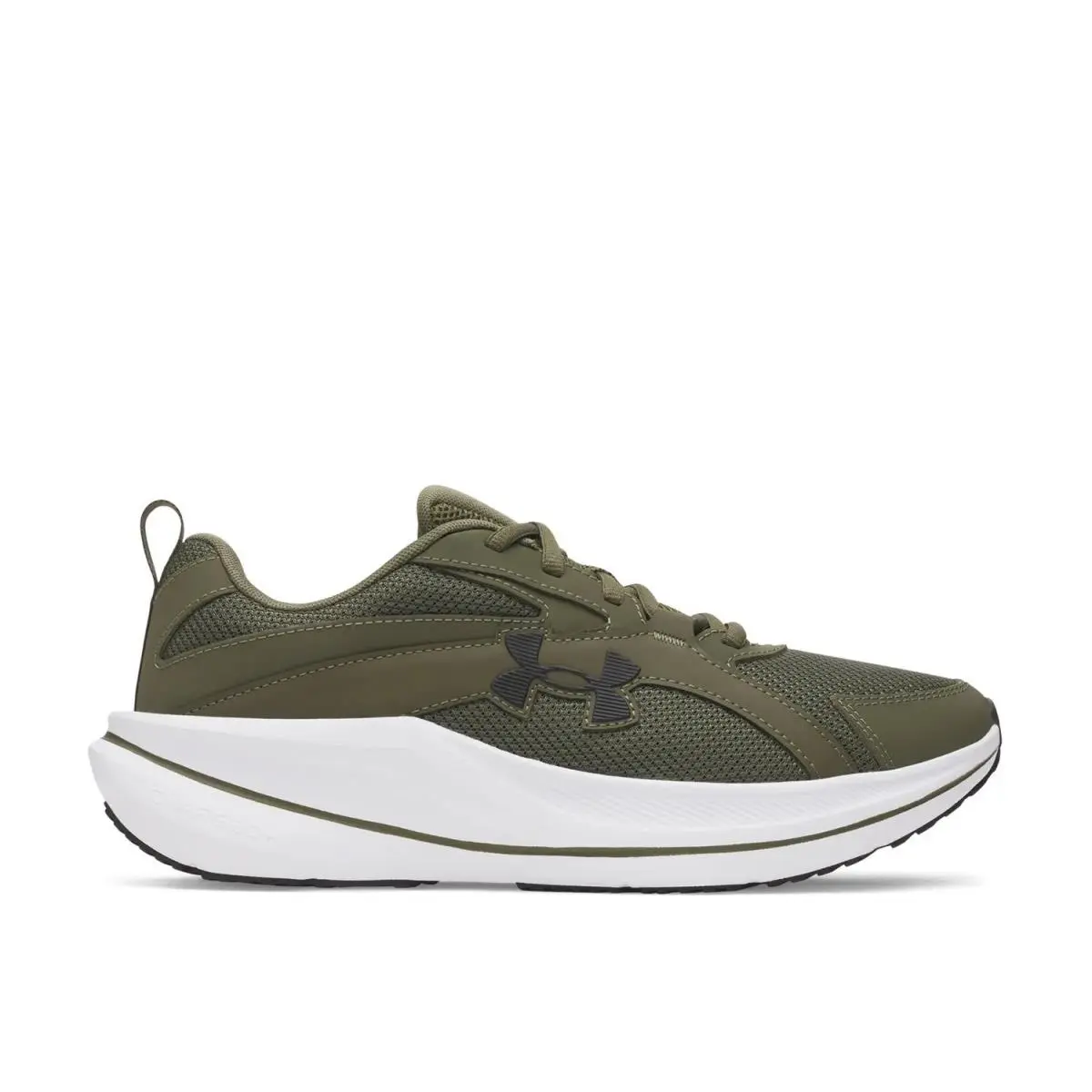 Men`s Athletic Sneakers  Charged+ Assert 11 Running Shoe Dark Green by Under Armour