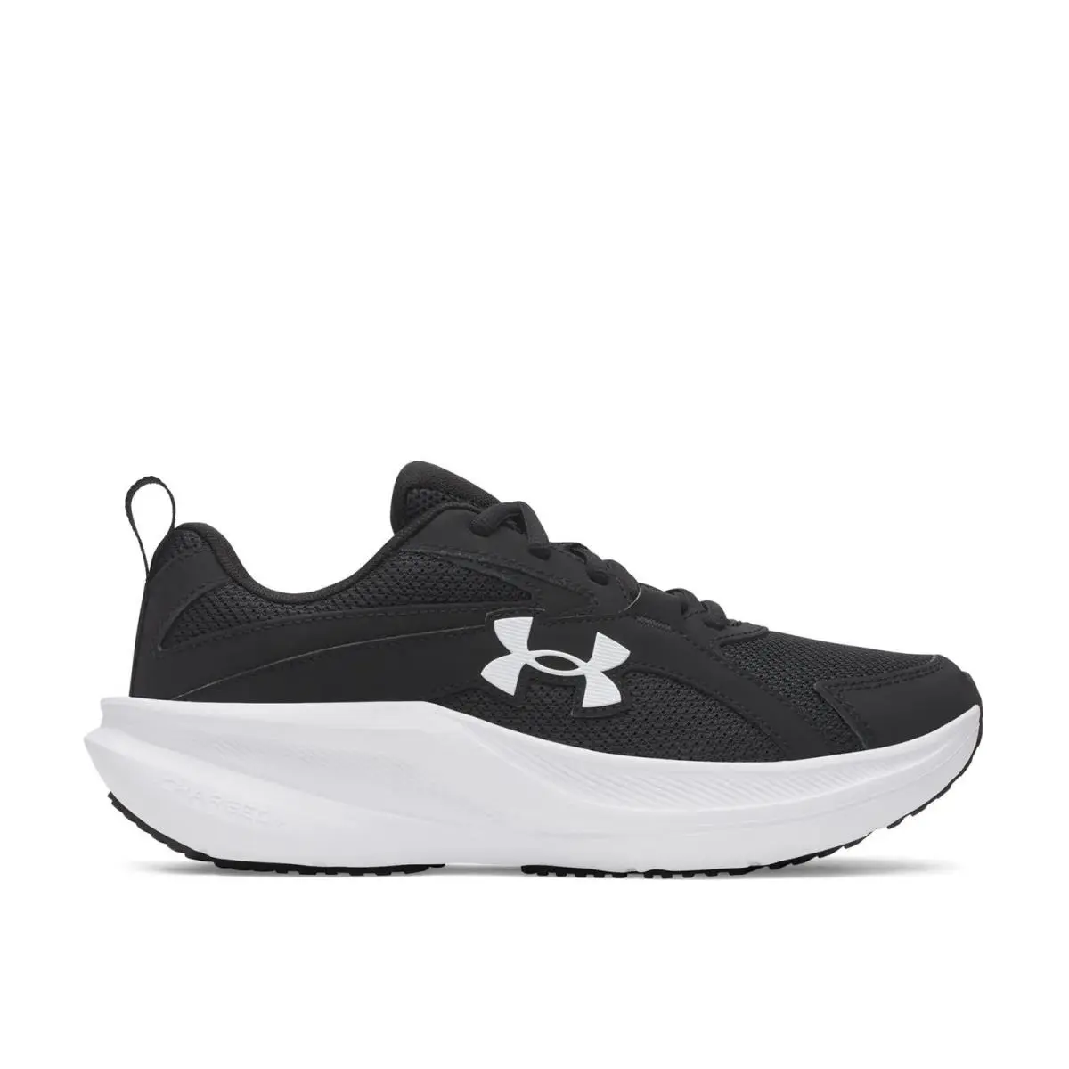 Women`s Athletic Sneakers  Charged+ Assert 11 Running Shoe Black/White by Under Armour