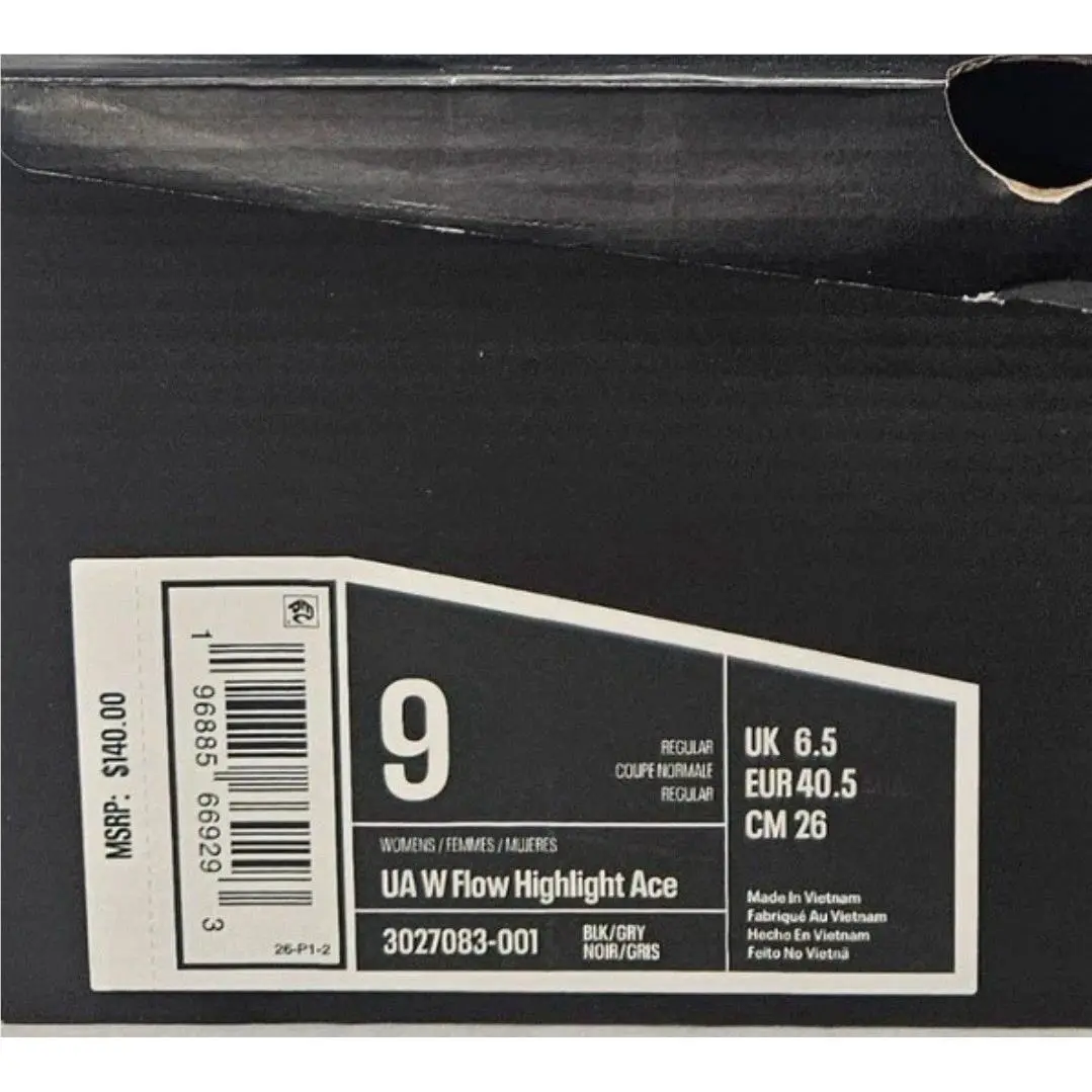 Under Armour shoes - Under Armour Flow - Flow - 3027083-001 - Black 11