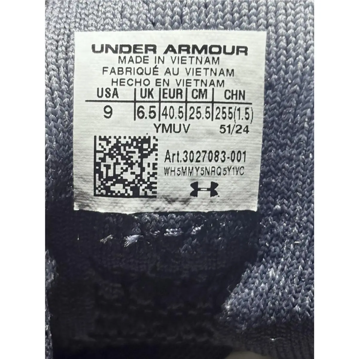 Under Armour shoes - Under Armour Flow - Flow - 3027083-001 - Black 23