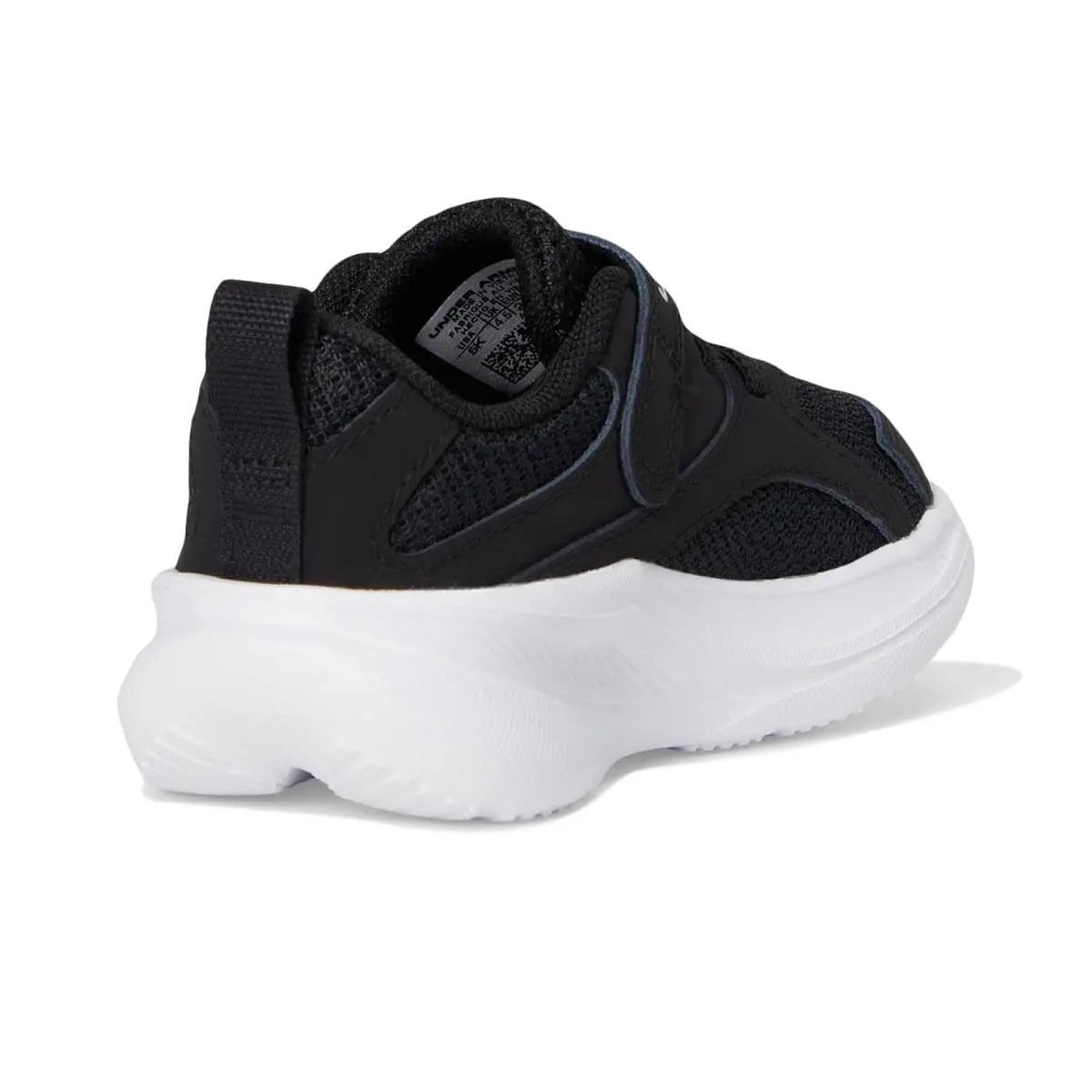 Under Armour shoes - Black/Black/White 3