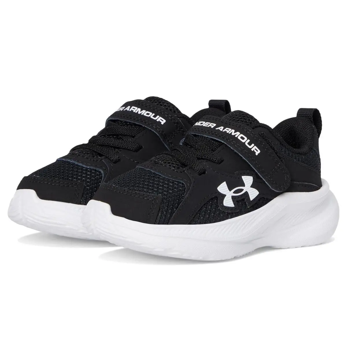 Under Armour shoes - Black/Black/White 6