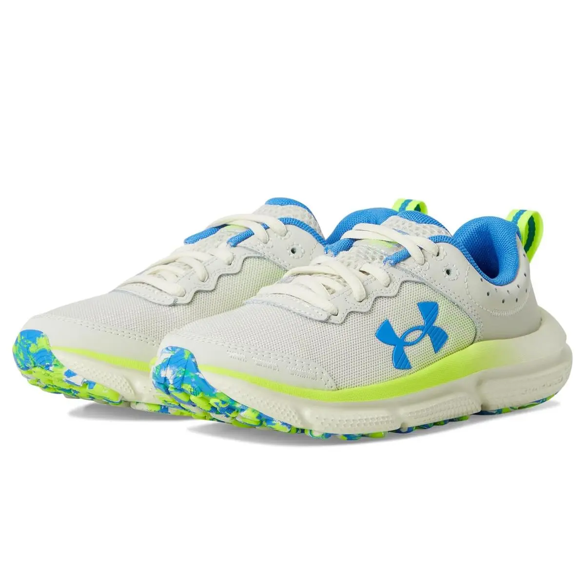 Under Armour shoes - Mod Gray/Black/Hyper Green 13