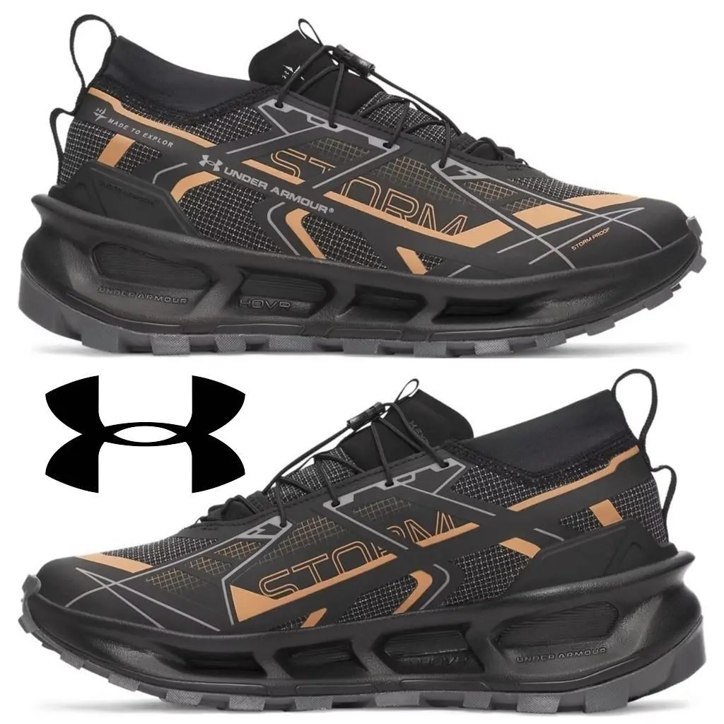 Under Armour shoes - Under Armour EXPLOR Trail - EXPLOR Trail - Black, Manufacturer: Ultimate Black / Castlerock / Solar Orange - 008 11