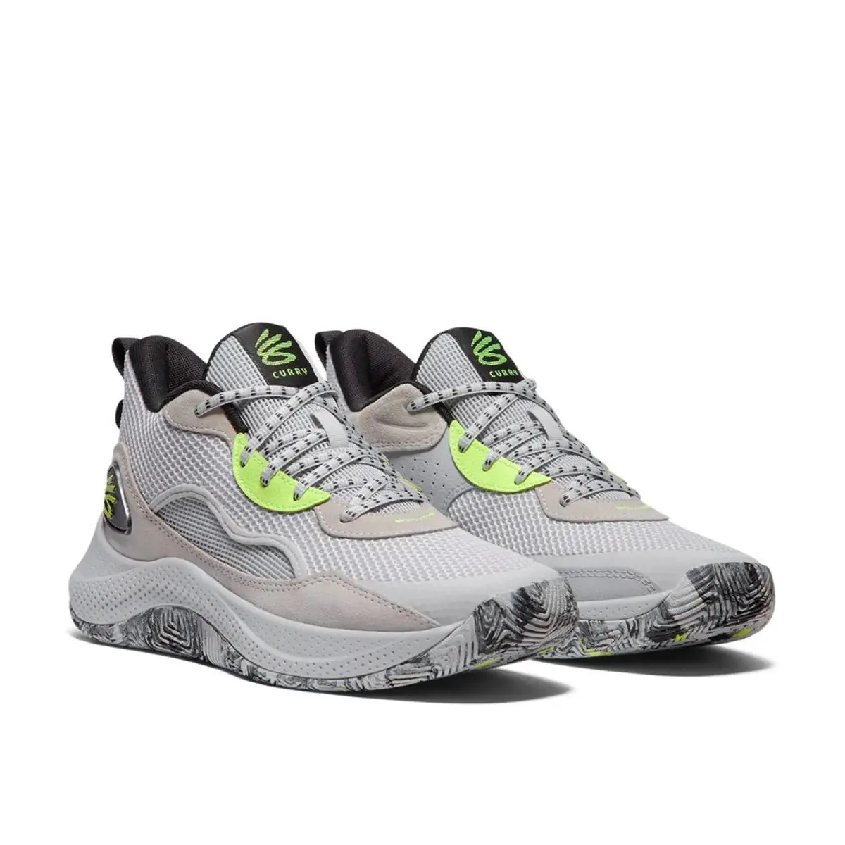 Under Armour shoes - Grey/Green 8