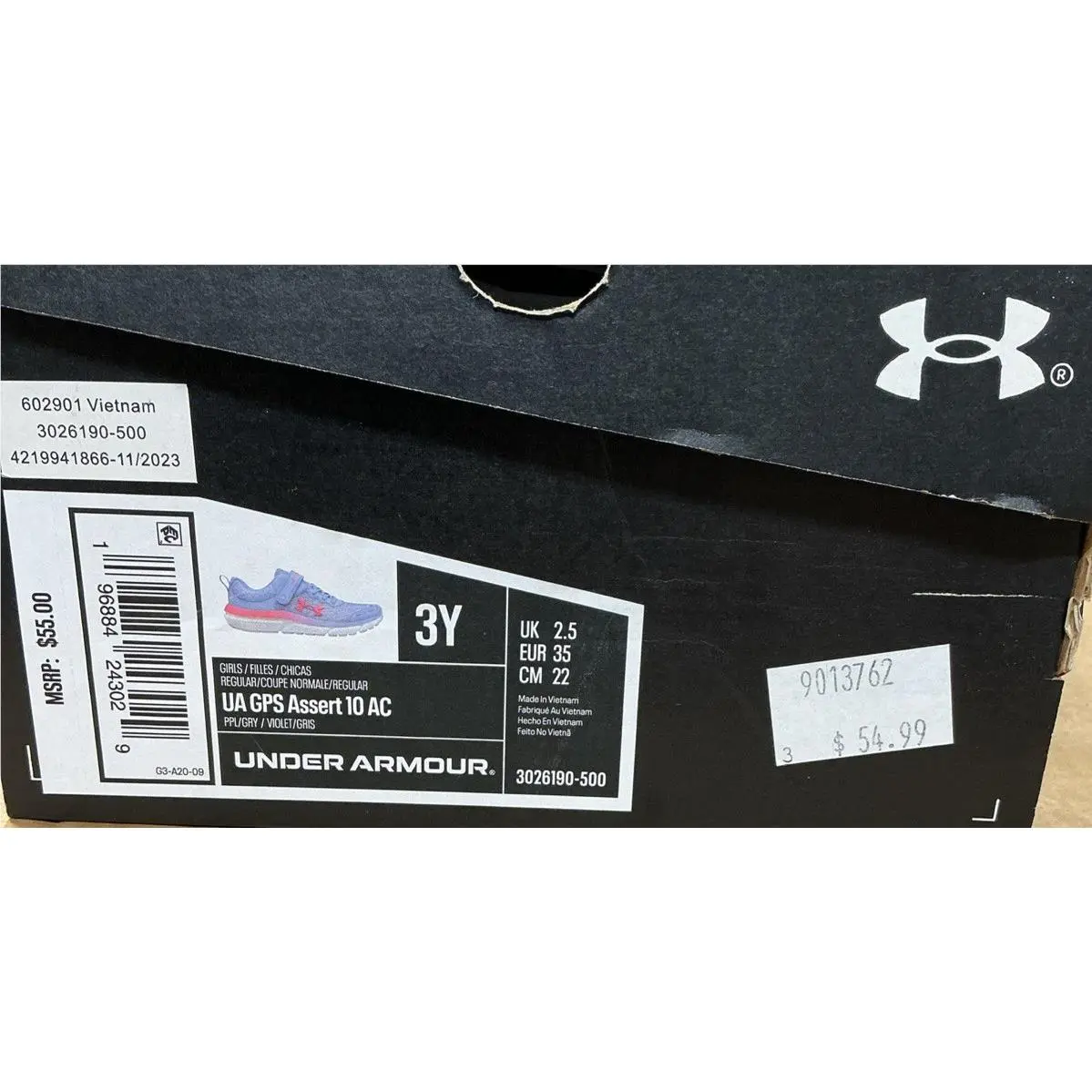 Under Armour shoes - 3026189-500 - 3026189-500 - Purple 5