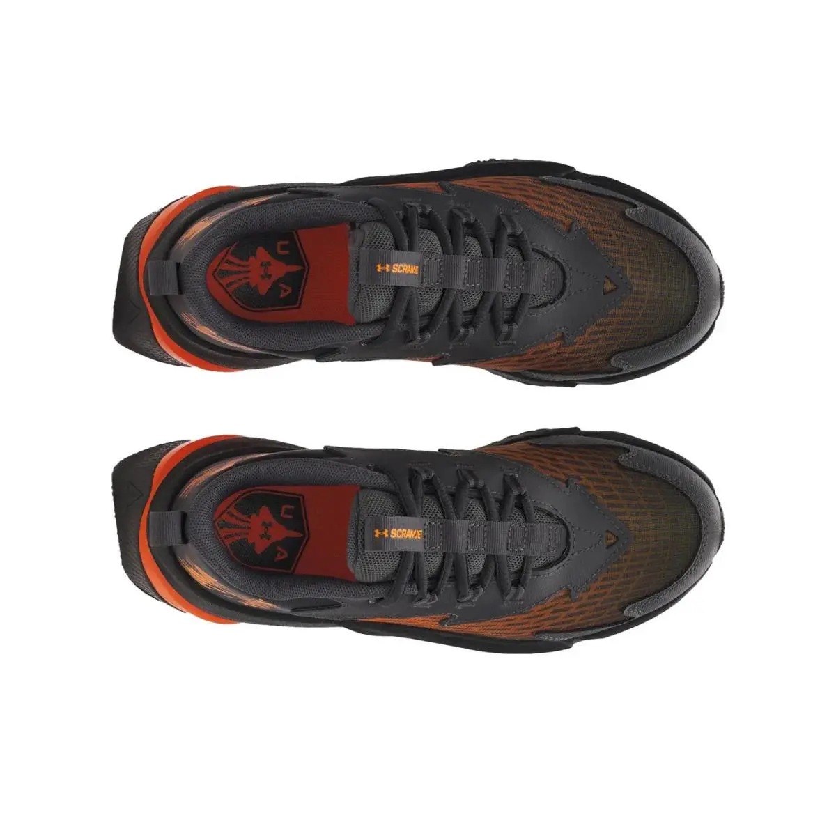 Under Armour shoes - Grey/Orange 3