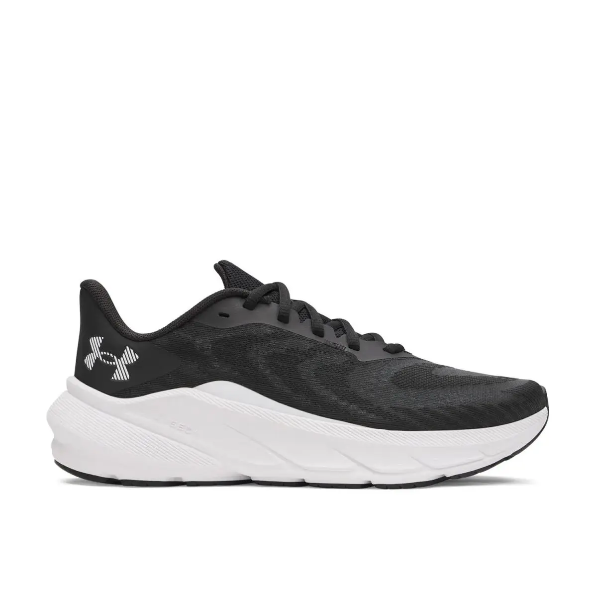 Women`s Athletic Sneakers  Charged+ Turbulence 3 Sneaker Black/White by Under Armour