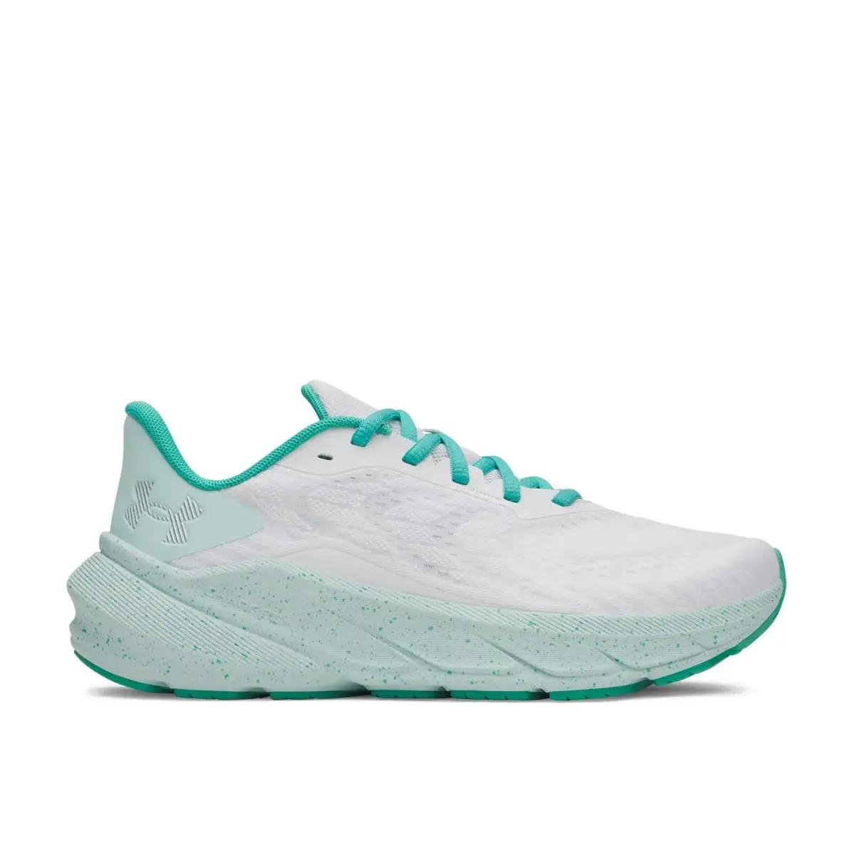Women`s Athletic Sneakers  Charged+ Turbulence 3 Sneaker White/Blue by Under Armour