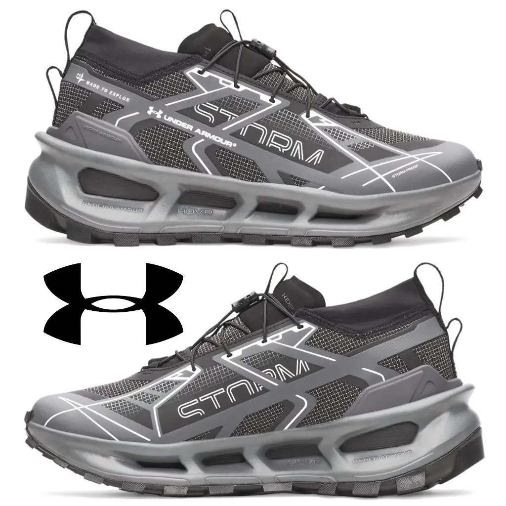Under Armour shoes - Under Armour EXPLOR Trail - EXPLOR Trail - Gray, Manufacturer: Black / Castlerock / White - 001 23