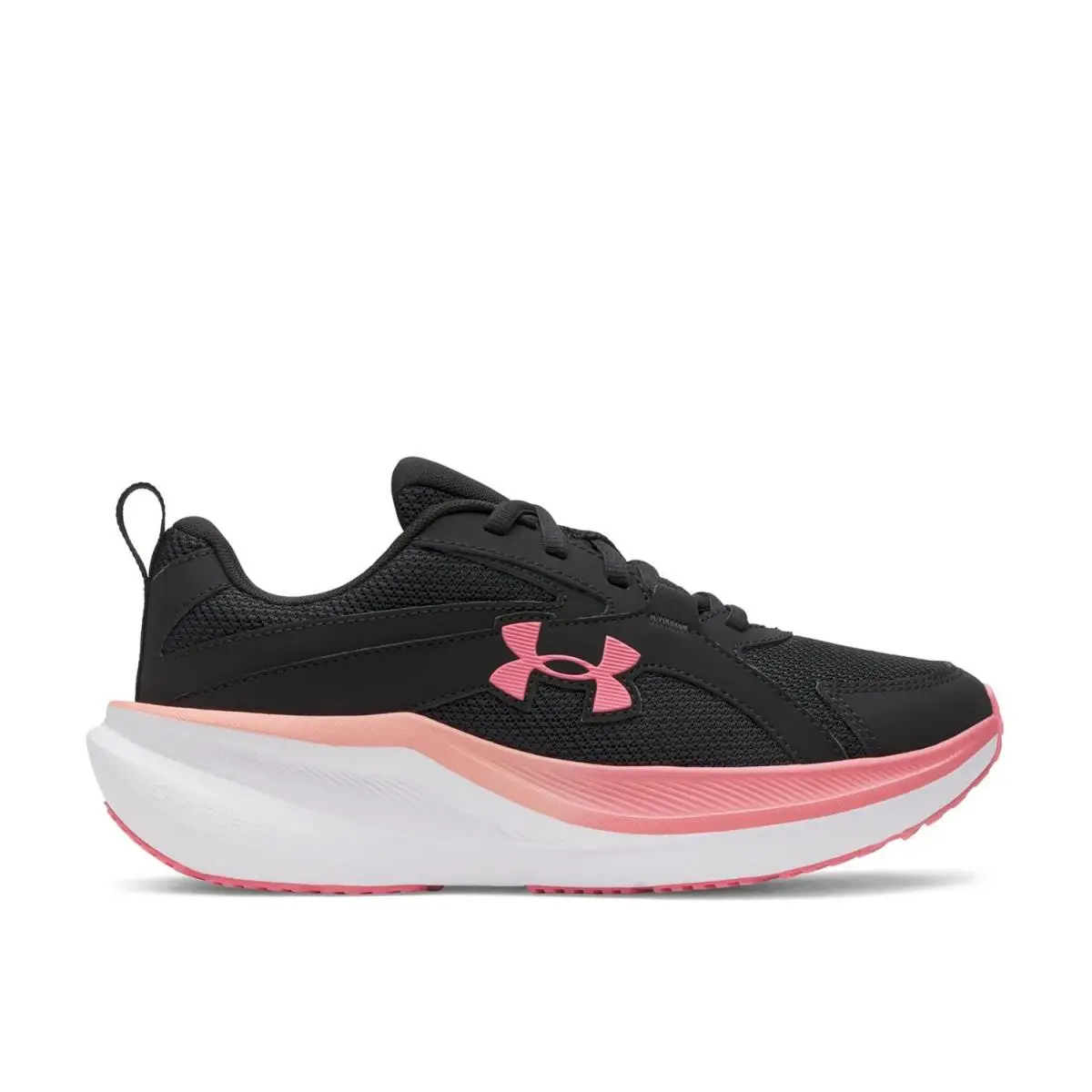 Women`s Athletic Sneakers  Assert 11 Running Shoe Black/Pink by Under Armour