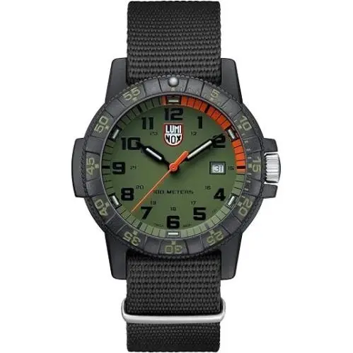 Leatherback Sea Turtle Giant XS.0337 Men`s Military Watch 44mm by Luminox