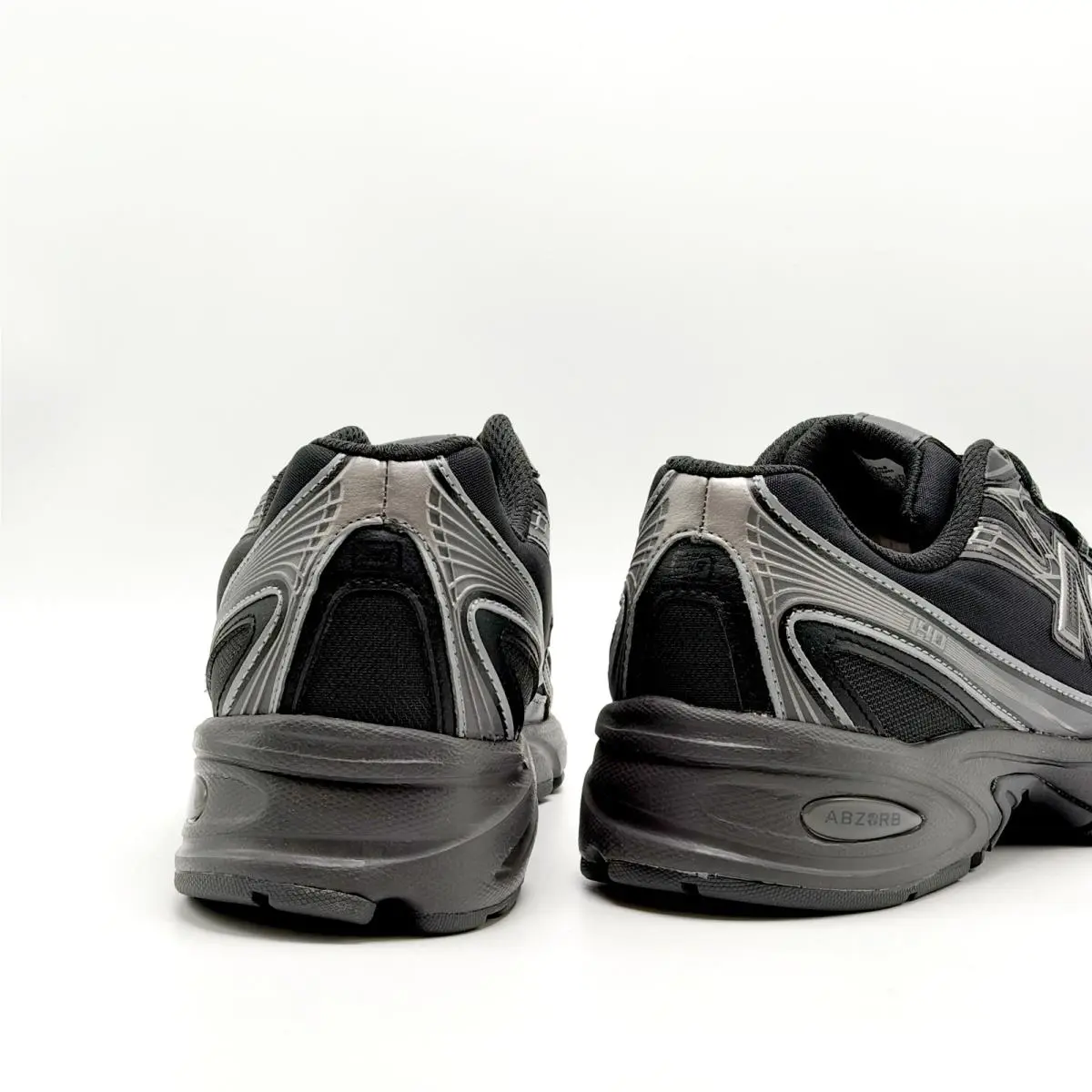New Balance shoes - New Balance 740 - U7403B6 - Black / Grey / Charcoal (Triple Black Tones) 7