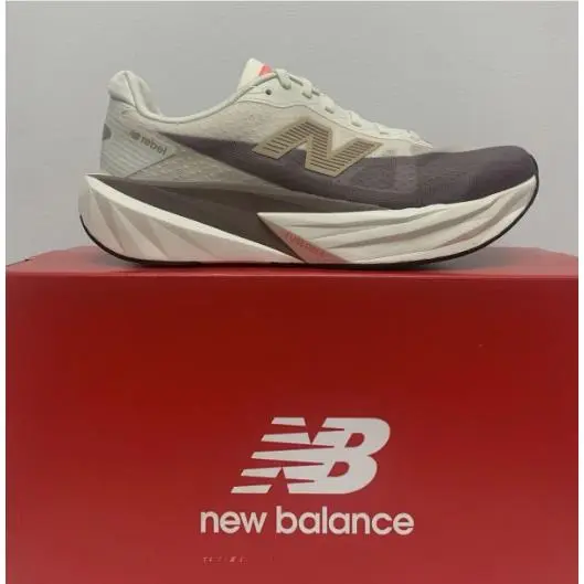 New Balance shoes - NEW BALANCE FUELCELL REBEL v5 - MFCXLY5 - Beige/Brown 4