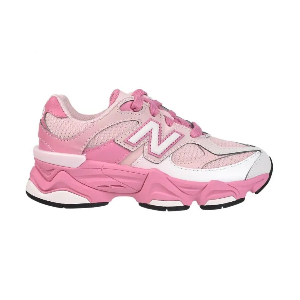 New Balance 9060 Lace Little Kids` Shoes Pink/pink p9060-5sp