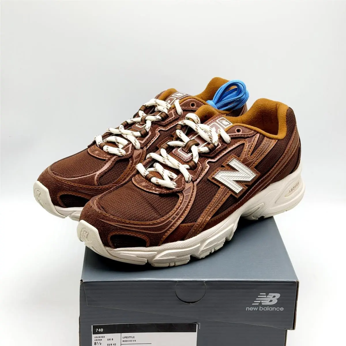 New Balance shoes - New Balance 740 - U7407IK - Black / Grey / Cement (Noir / Gris) 5