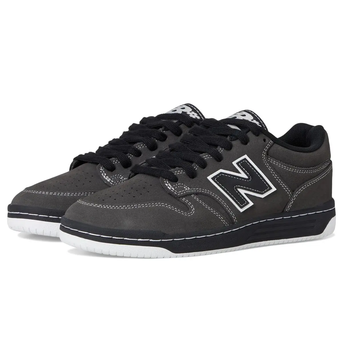 Unisex Sneakers Athletic Shoes  Numeric 480 Numeric Dark Grey/Black by New Balance