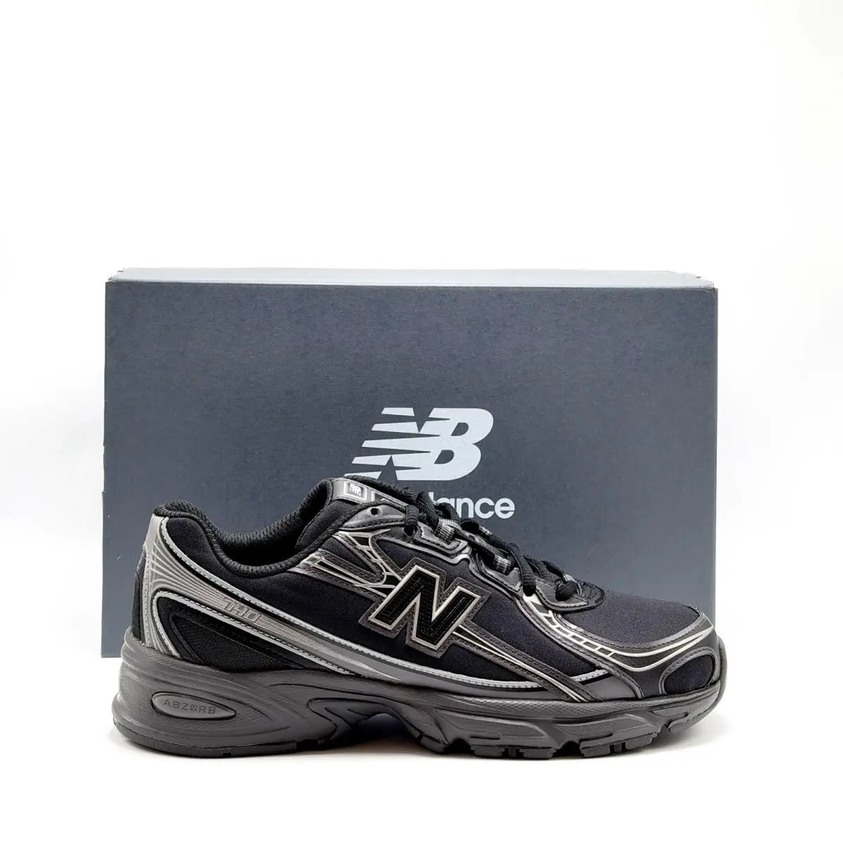 New Balance shoes - New Balance 740 (U740) - U7403B6 - Black / Grey / Cement (Noir / Gris) 4
