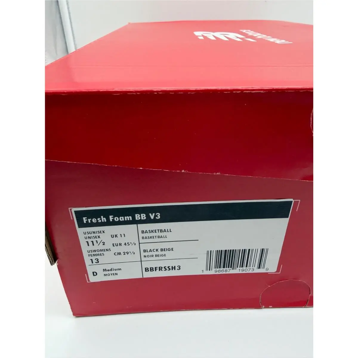 New Balance shoes - New Balance Fresh Foam BB v3 - BBFRSSH3 - Black 8