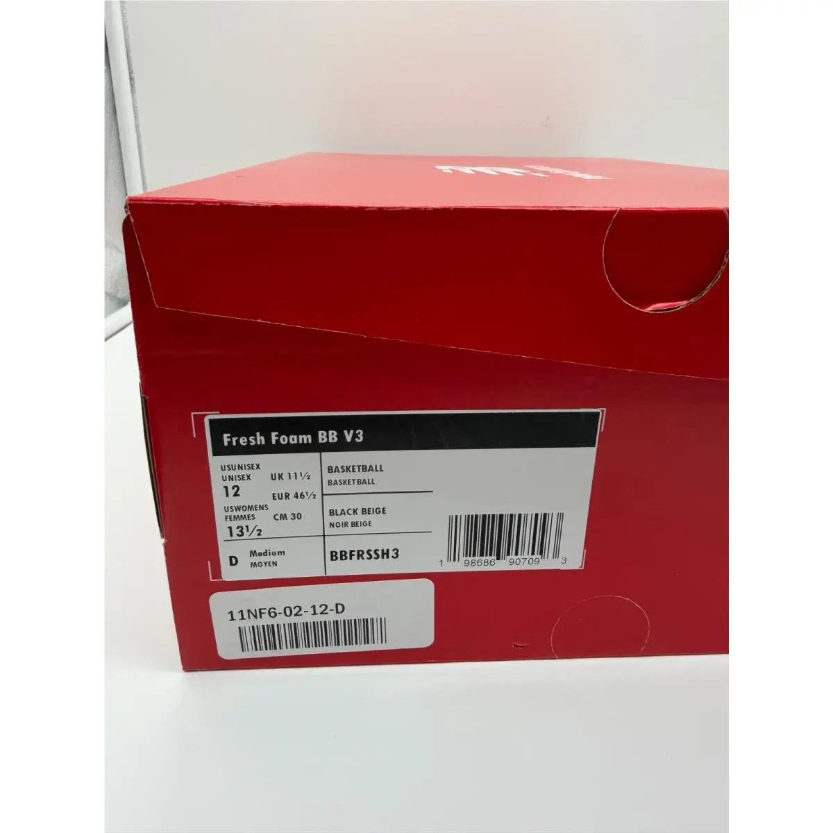 New Balance shoes - New Balance Fresh Foam BB v3 - BBFRSSH3 - Black 20