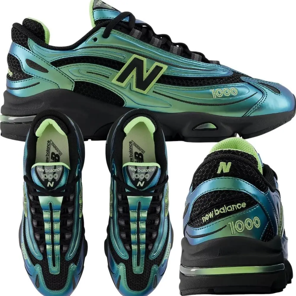 New Balance shoes - New Balance 1000 - U100040B - Faded Black with Afterglow 6